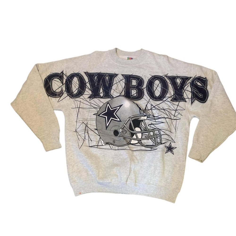 Vintage cowboys sweater XL
